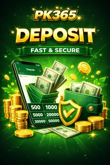Deposit Money on PK365